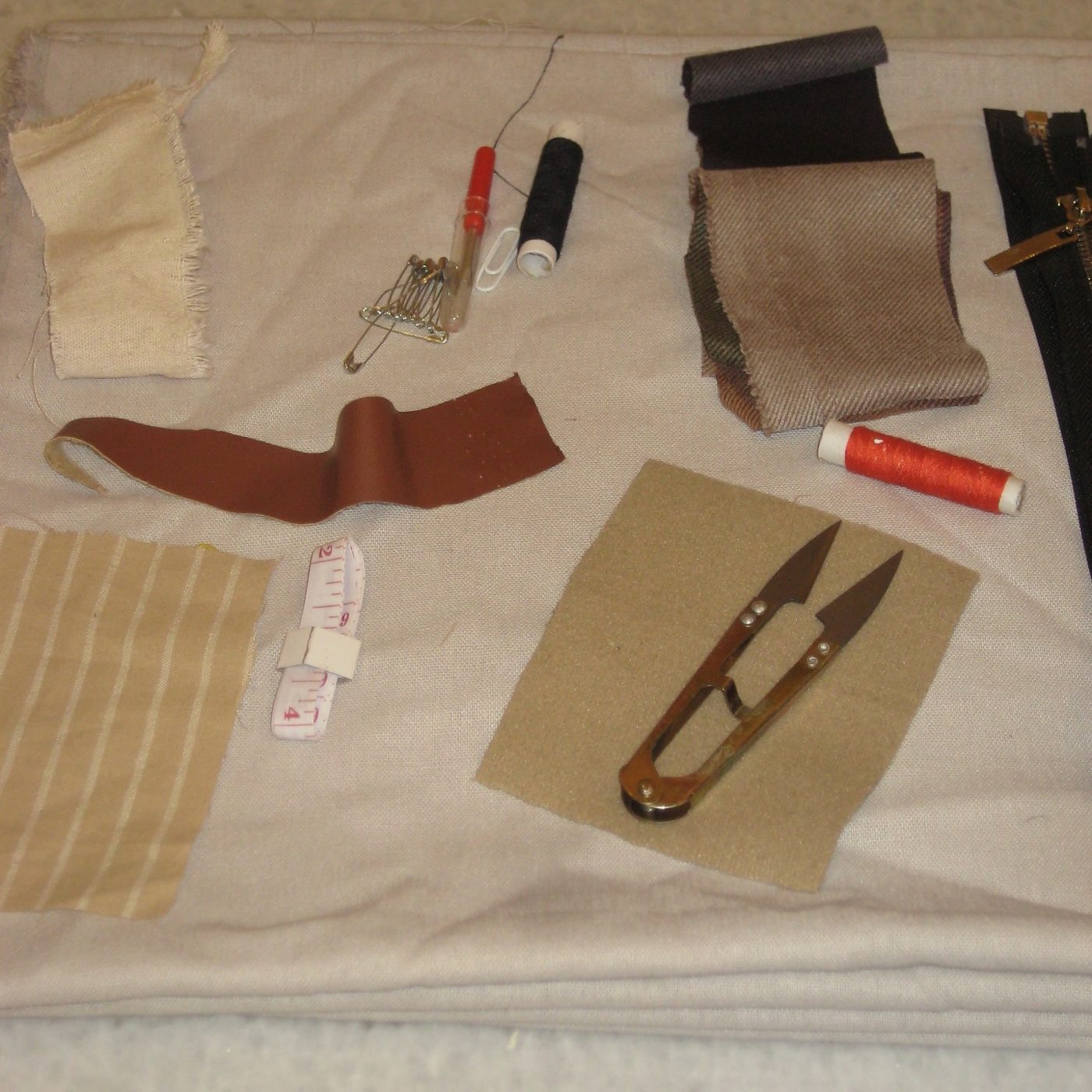 Tailoring tools and swatches